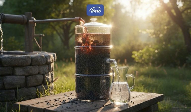 Than hoạt tính trong xử lý nước nhiễm mùi tanh từ ao hồ